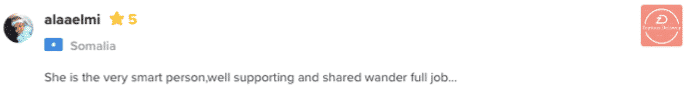 somalia client testimonial