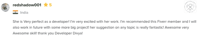 redshadow client testimonial