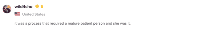 wild4sho client testimonial